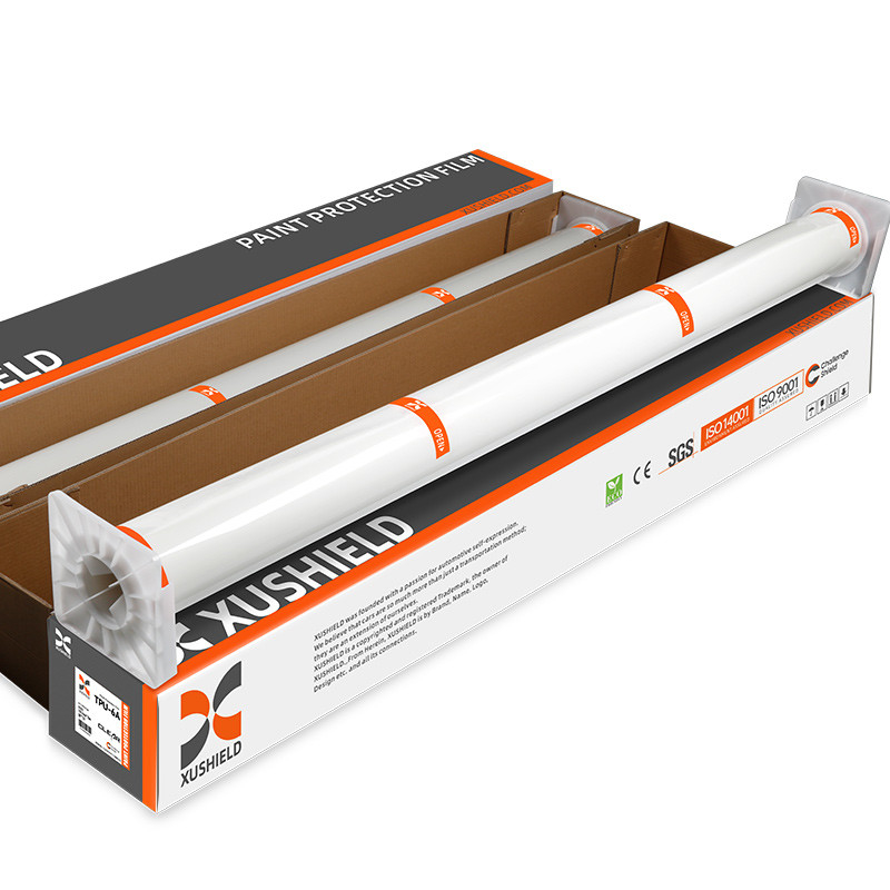 Xushield Ppf film 7.5Mil 6.5 Mil Anti Scratch Heat Repair Clear nano ceramic paint protection film TPU ppf for car