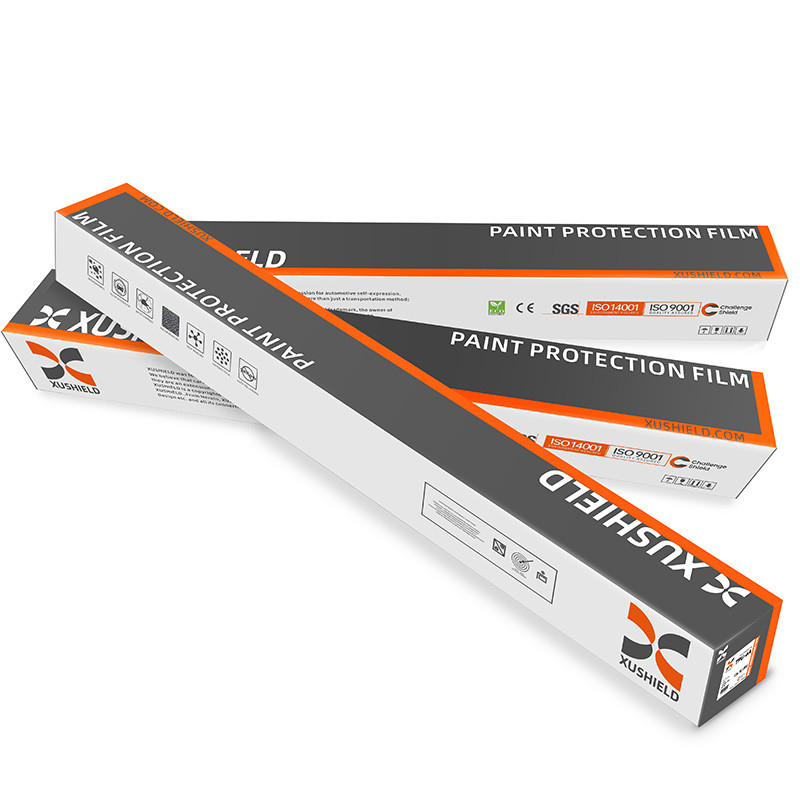 XUSHIELD 10 Years Warranty ppf film 7.5Mil 8.5Mil Anti Scratch Heat Repair Clear nano ceramic paint protection film TPU