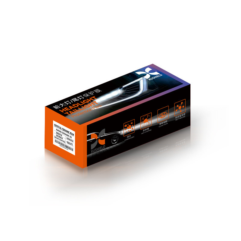 TPH TPU Car Headlight Tint Film Light Black Smoke Black Tail Light Headlight Tint Film