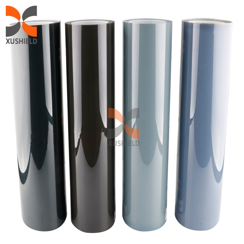 Tpu Vehicle Car Headlight Film Ppf Dark Light Grey Black 0.3m*15m Anti Scracth