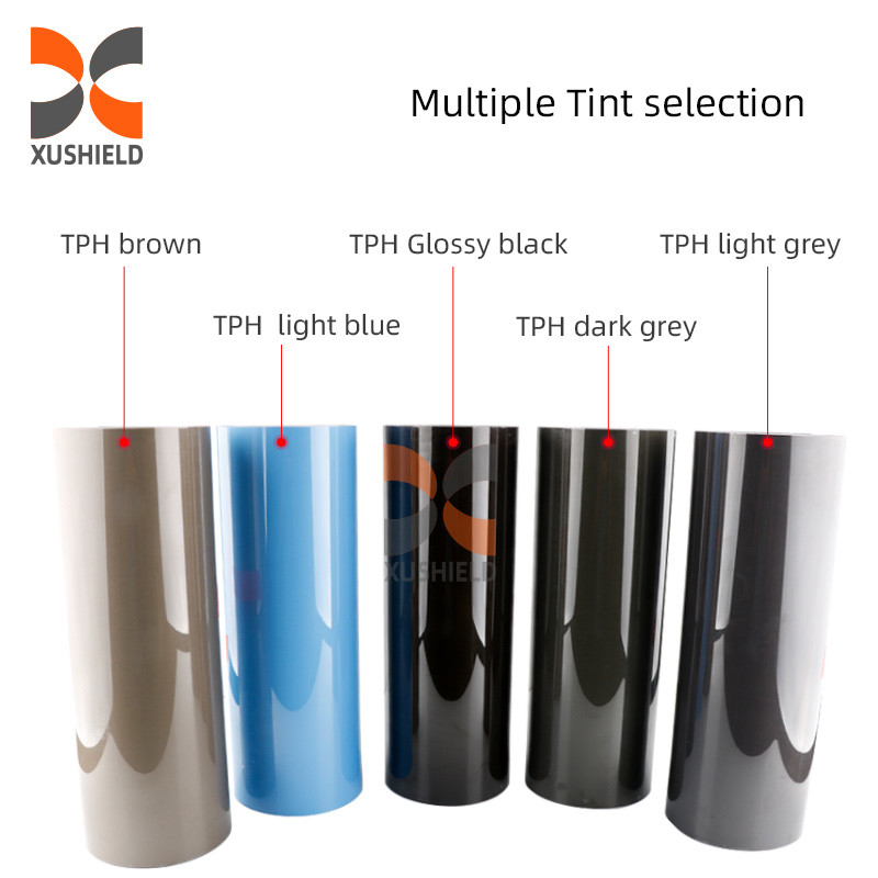 Self Healing Anti Scratch Head Lamp Decoration Sand Proof Vlt 30% Photochromatic Smoke Tpu Headlight Film