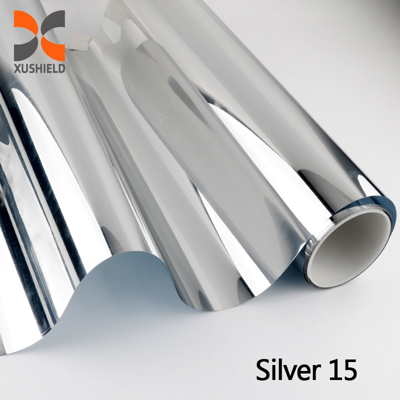 Tinted Film SLGR15 VLT15% Heat Insulation Sun Control Architectural Sticker Building Window Glass Tint Film Privacy