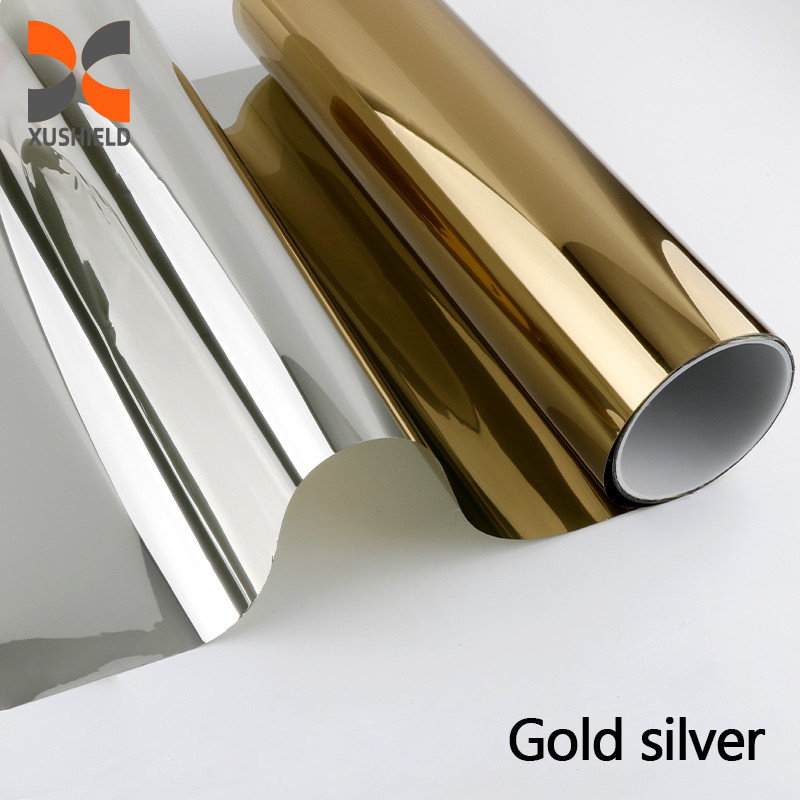 High Insulation Building Window Tint Film House Decoration One Way Mirror Building Solar Window Film