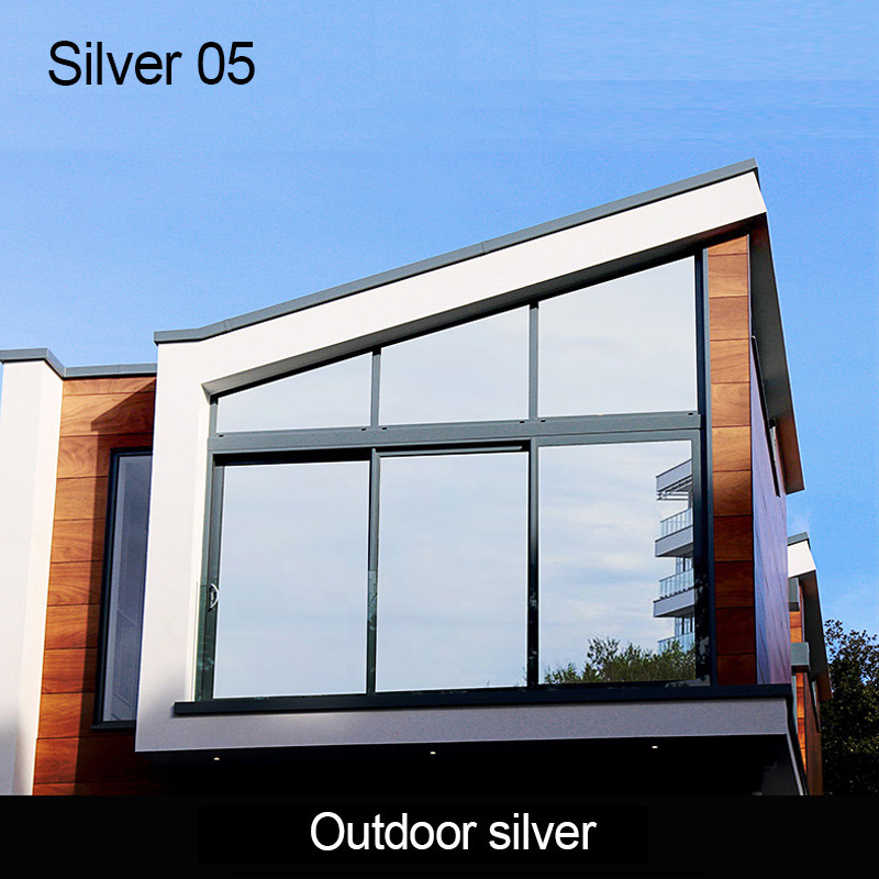Tinted Film SLGR15 VLT15% Heat Insulation Sun Control Architectural Sticker Building Window Glass Tint Film Privacy
