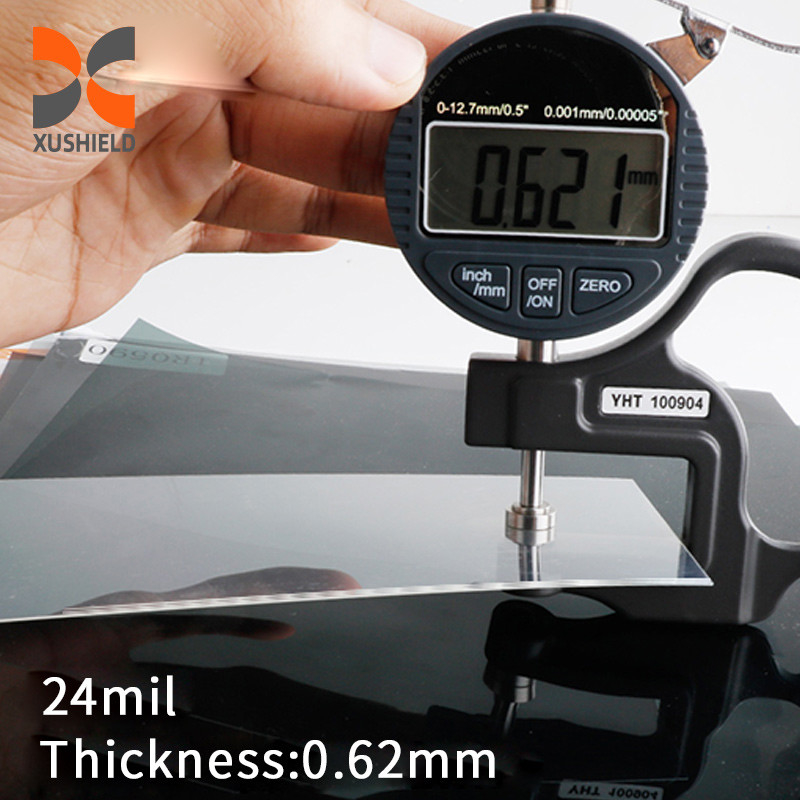 4 8 24mil PET Car Windshield Armor Safety Window tint Glass Protection Film Explosion Proof windshield protection film