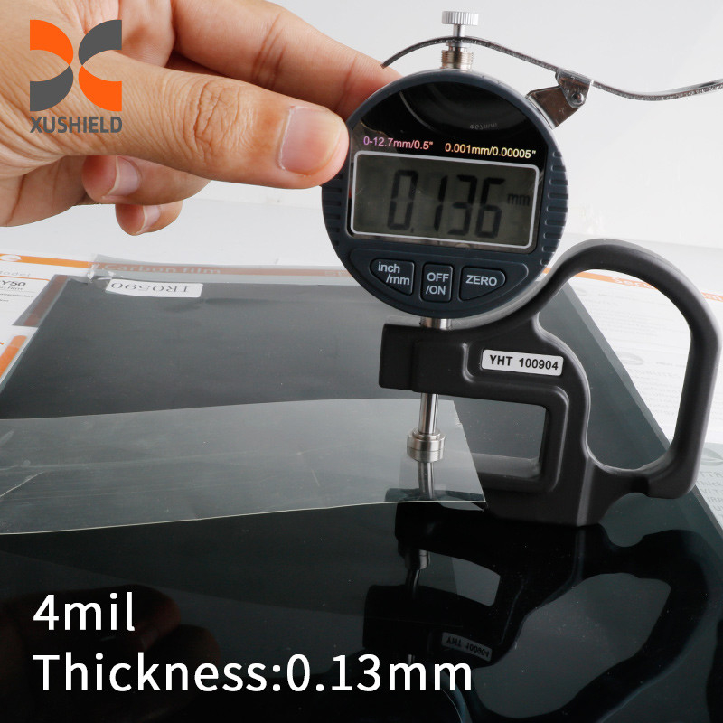 4 8 24mil PET Car Windshield Armor Safety Window tint Glass Protection Film Explosion Proof windshield protection film