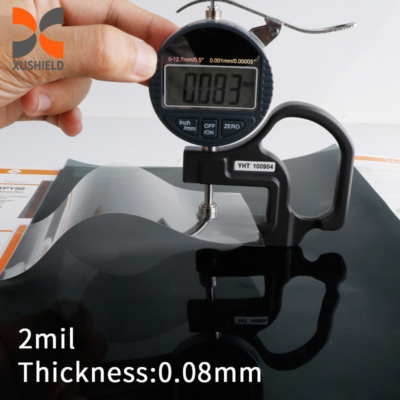 4 8 24mil PET Car Windshield Armor Safety Window tint Glass Protection Film Explosion Proof windshield protection film