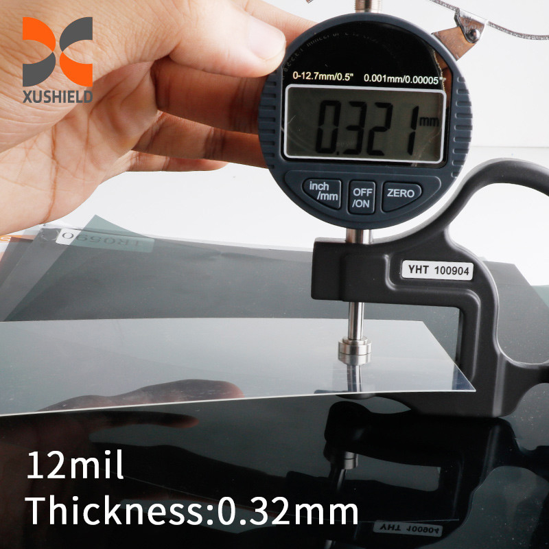 4 8 24mil PET Car Windshield Armor Safety Window tint Glass Protection Film Explosion Proof windshield protection film