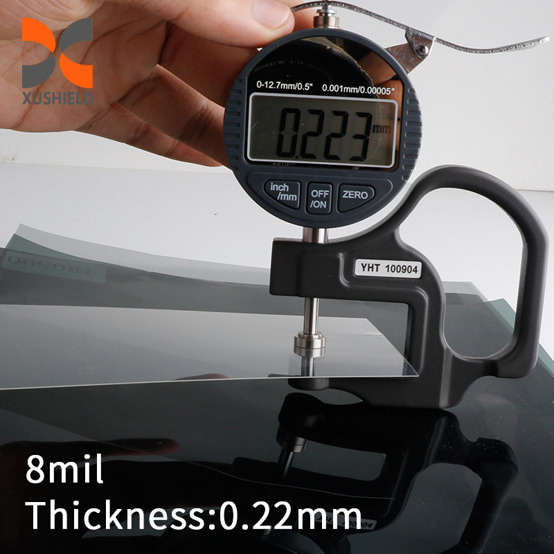 4 8 24mil PET Car Windshield Armor Safety Window tint Glass Protection Film Explosion Proof windshield protection film