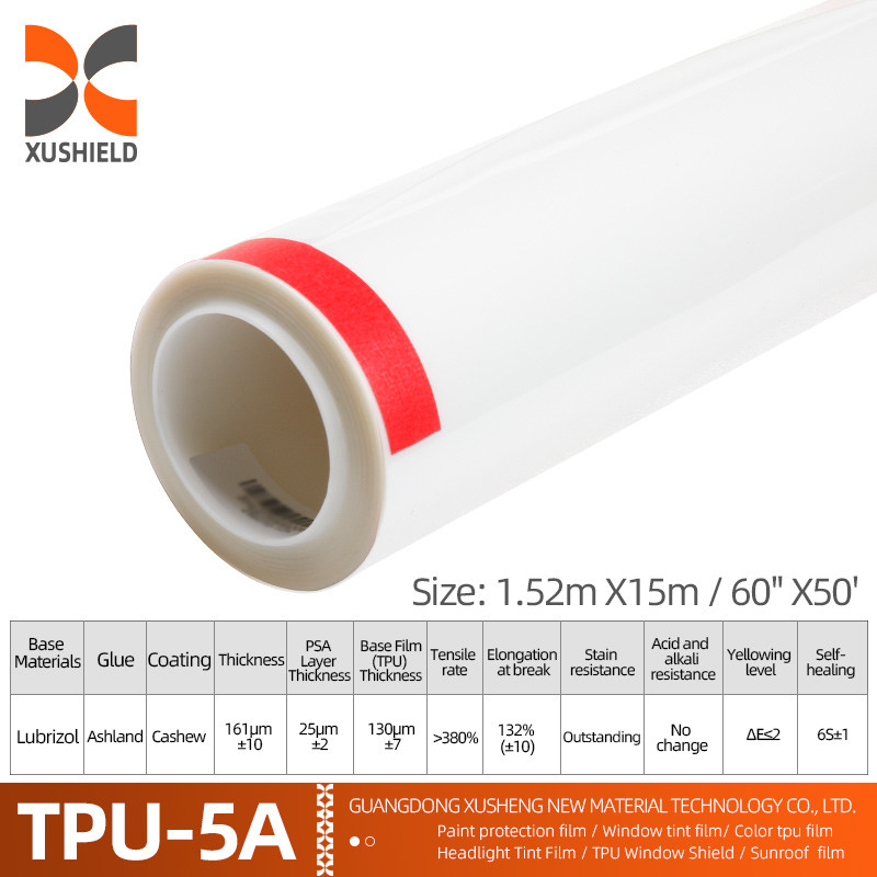 10 Year Warranty Ppf 6.5mil 7.5mil Clear PPF Car Paint Protection Film Self Healing Car TPU TPH PPF Film