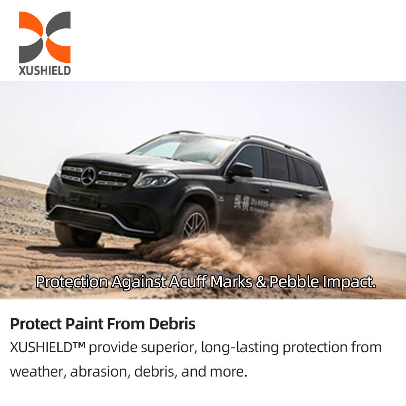 Xushield Ppf film 7.5Mil 6.5 Mil Anti Scratch Heat Repair Clear nano ceramic paint protection film TPU ppf for car