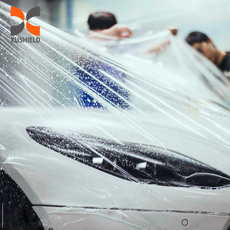 XUSHIELD 1.52*15m 10mil Clear TPU PPF Car Body Paint Protection Vinyl Film For Car Surface Protection