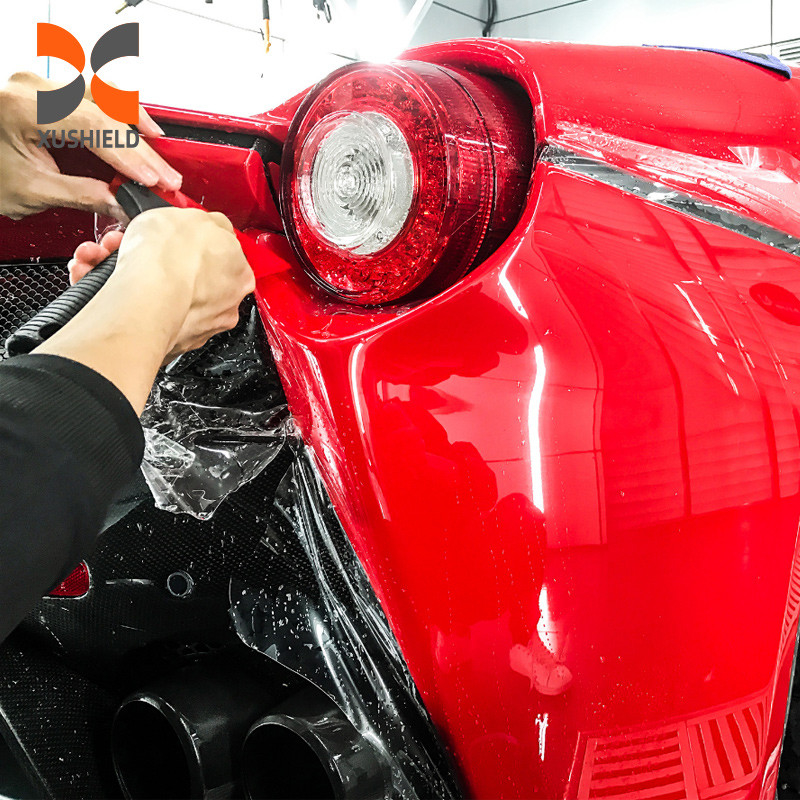 Clear 15 Years Warranty TPU Glossy Self Healing 7.5mil Anti Scratch Roll Hydrophobic Car Paint Protection Film