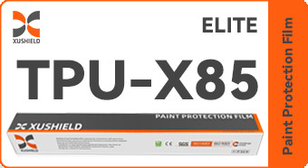 XUSHIELD 8.5mil High glossy hydrophobicity high quality Anti Scratch Heat Repair Clear TPU Car Paint Protection Film