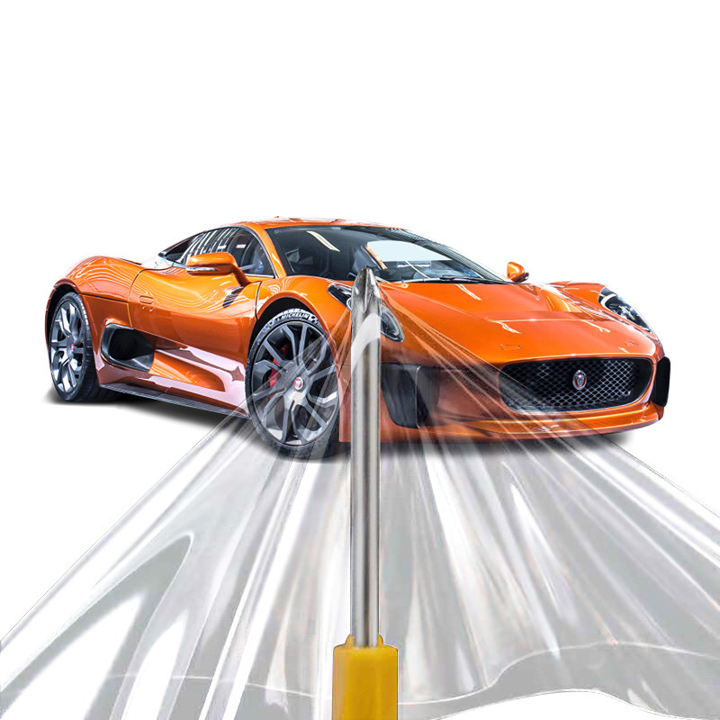 XUSHIELD 7 Mil 6 Mil PPF Film Anti Scratch Self Healing PPF TPH Gloss Clear Car Body PPF Paint Protection Film for Cars