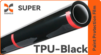 TPU BLACK tpu material car paint protection film ppf with best supply for car body protect color ppf film