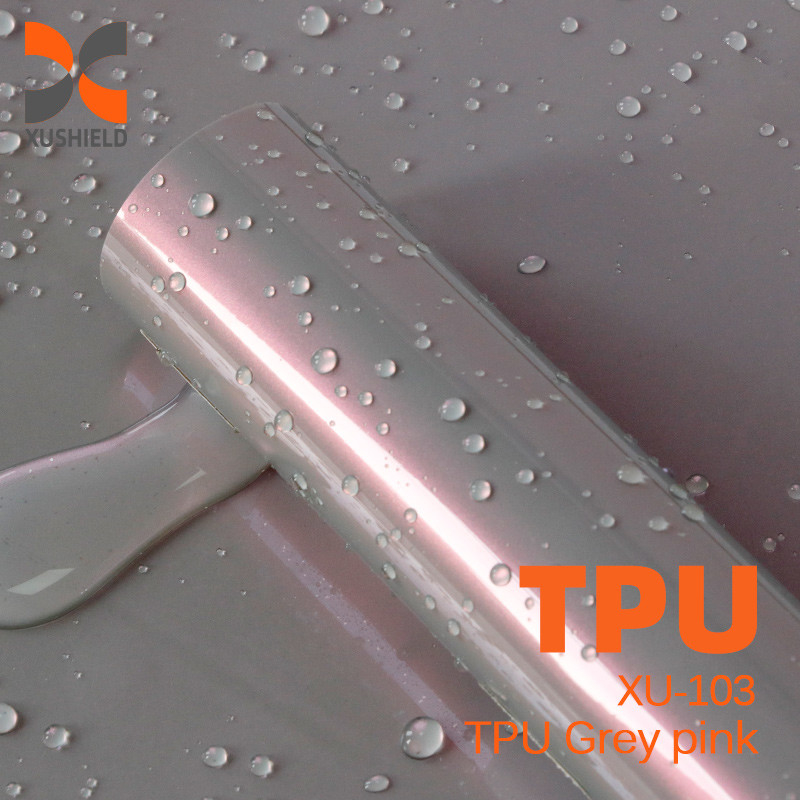 TPU Grey pink instant healing premium full roll transparent tpu body car wrap ppf automotive paint protection films