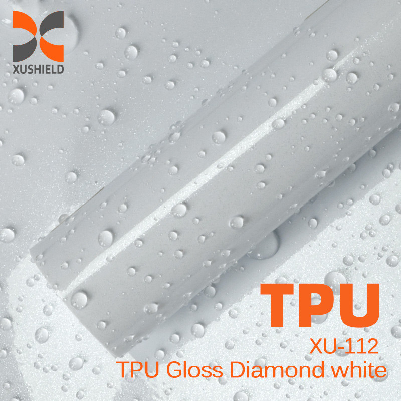 TPU Gloss Diamond white PPF Film Ultimate Plus Transparent Car Protective Film Matte Black TPU Paint Protection Film Stealth Car Wrap