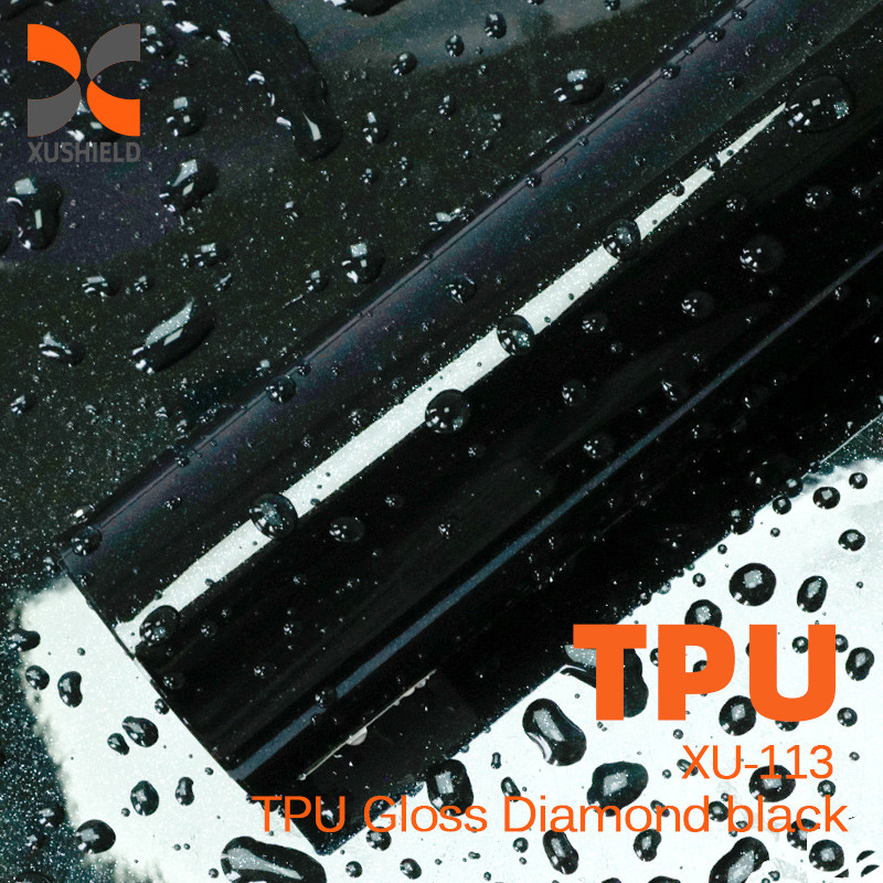 TPU Gloss Diamond black 5 Years Warranty 6Mil High Quality Gloss Matte PPF TPU Self Healing Car Paint Protection Film