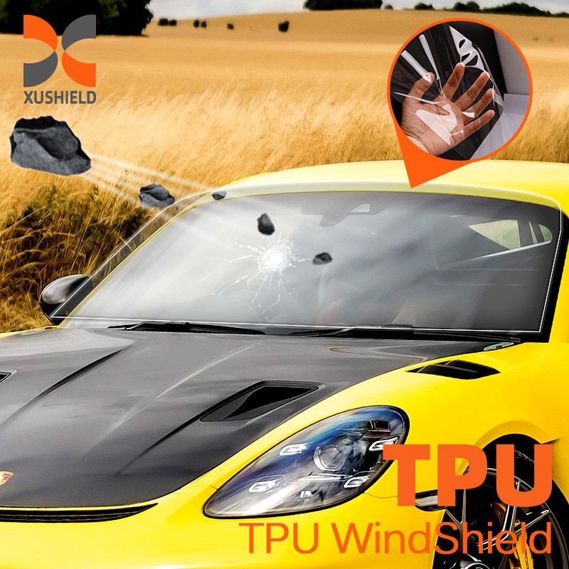 1.52*15m Waterproof Explosion Proof Windshield Rainproof Glass Film TPU Window Rainproof Film Protection Film