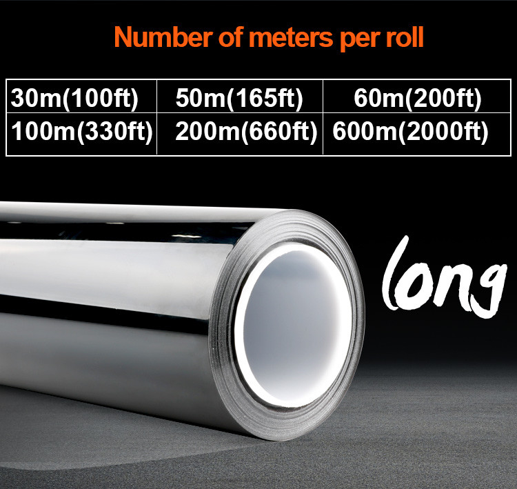 1PLY Evolve Series Carbon Window Film PET Nano Ceramic Film Insulation Car Window Film Heat Resistant 1PLY Model