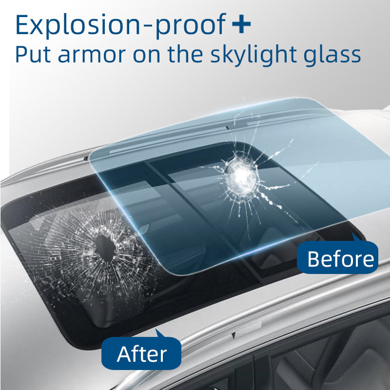 Explosion-proof Protective TPU Sunroof PPF Auto Windshield Glass Window Tint Solar Film Car Roof Skylight Film