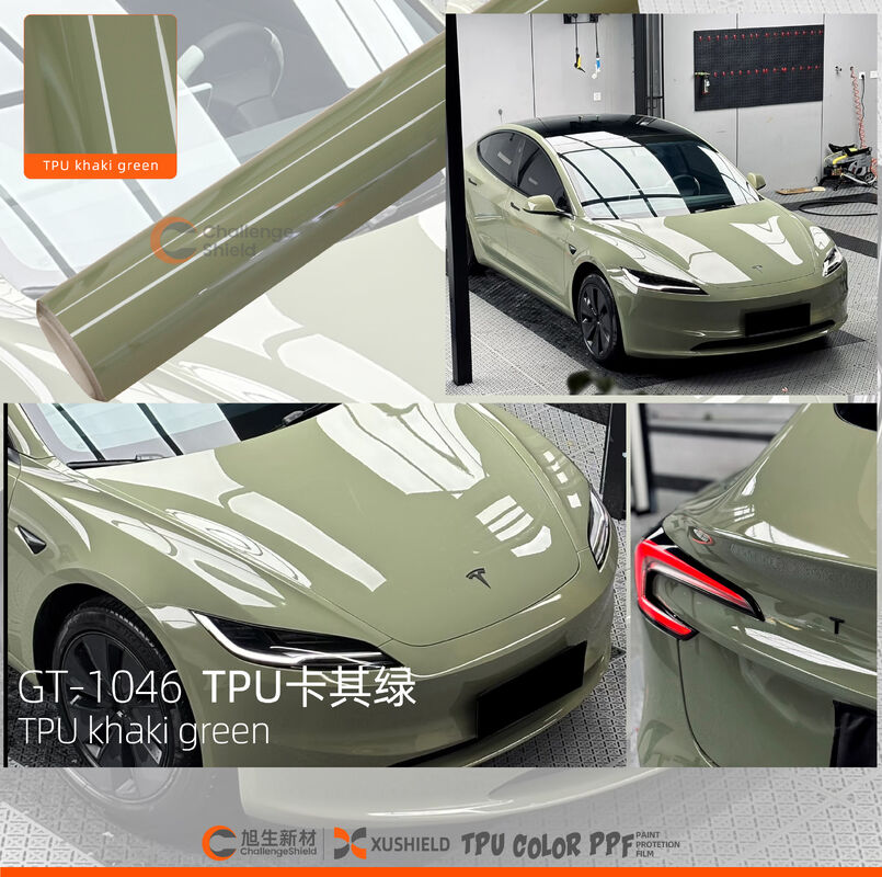 300+ Colors TPU PPF Film with Self Healing and UV Proof for Car Paint Protection and Wrapping