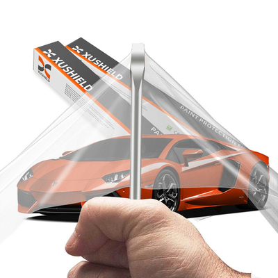 XUSHIELD 8.5mil High glossy hydrophobicity high quality Anti Scratch Heat Repair Clear TPU Car Paint Protection Film