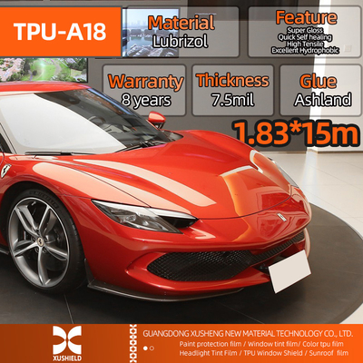 Size 1.83*15m 71in*50ft Hydrophobicity Self Healing Roll Anti Scratch Wrap PPF TPU Car Protection Film